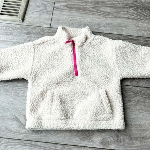 Gap Baby Sherpa Quarter-Zip Sweatshirt 18-24 months - Picture 3 of 14